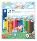 Staedtler Noris Club 144 NC24 Colouring Pencils - Assorted Colours (Pack of 24) 
