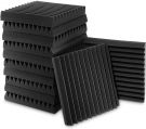 Donner Acoustic foam panels sound insulation pack of 12 black  (30x30x5cm) 