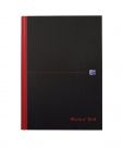 Oxford Black n' Red A4 Hardback Casebound Notebook, Ruled (192 Page)