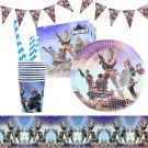Fortnite Set Birthday Party  for 10 people (52pcs)