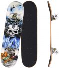 ''Bunao'' Complete Skateboard 78.5 x 19.5 cm with ABEC-7 Ball Bearings 9-Ply Maple Wood for Children Young and Adults Load 100 kg 