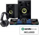 Hercules 4780890 DJing Starter Set with Serato DJ Lite for PC / Mac Black / White 