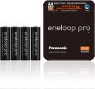 Panasonic Eneloop Pro Rechargeable AA (R6) batteries 1.2V/2500mAh Pack 1×4