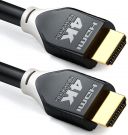 Deleycon HDMI Cable 2.0a/b - HDR 10+ UHD 2160p 4K@60Hz YUV - 1m (black/grey) 