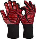 Overgrill Heat Protection Gloves with 800 Degree Heat Protection (one size)