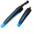 BICYCLE CYCLING FRONT / REAR MUD GUARDS MUD SET MOUNTAIN BIKE TIRE FENDERS (BLUE)