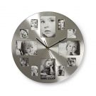  NEDIS CLWA003PH40 Wall Clock 40cm (Metal / Silver)