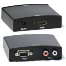 Converter HDMI Input to VGA Output with LR Audio (18163)