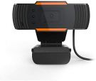 Docooler A870 USB Webcam 1080P Webcam with Built-in Sound (Black)