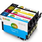 Compatible Ink Replacement for Epson 29XL 4-pack (Black-Cyan-Magenta-Yellow)