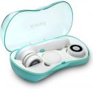 Fancii Waterproof Face Spa Cleansing Brush with 3 Exfoliating Brush Attachments  