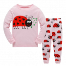 Garsumiss Girls Pyjamas Set Cute Kids Long Sleeve Cotton Pjs Pajama Sleepwear Tops Shirts & Pants (4 years)