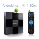 Globmall Android TV Box 7.1 2018 Smart TV Box 2G RAM Supporting HD 4K 60FPS/2.4GWiFi/H.265 (X3)