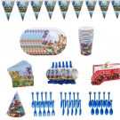 Set Birthday Party and Decoration Roblox Game for 10 guests (94pcs)