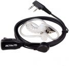 Retevis Radio Headset 2 Pin Sound Tube Headphones Compatible with Baofeng BF-888/UV5R / Kenwood
