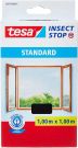 Tesa Fly Screen Standard Velcro for Doors Anthracite - 100 cm x 100 cm (55670-00021)