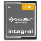 Integral CompactFlash CF 4GB Memory Card (INCF4GV2)