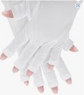 SIMARRO UV Protection Manicure Gloves,1Pair Professional Fingerless Gloves (22 x 10 cm)