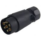 Connector for trailer LXS20 7pin plastic