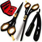 Saaqaans SQKIT Professional Barber Hairdressing Scissors Set (SQKIT)