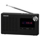 SENCOR SRD 2215 Portable PLL Radio (Black)